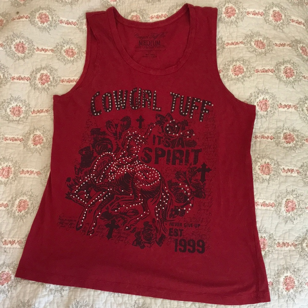 ‘Cowgirl Tuff’ tank